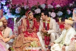 Akash Ambani and Shloka Mehta wedding, mukesh ambani son marriage, akash ambani shloka mehta gets married in a star studded affair, Newlyweds