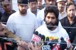 Allu Arjun news, Allu Arjun videos, allu arjun returns back home, Pushpa 2
