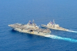 US, India, aggressive expansionism by china worries india and us, Us warship