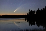 northern skies, Comet Neowise, comet neowise giving stunning night time show as it makes way into solar system, Northern hemisphere