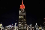 FIA, Federation of Indian Associations, empire state building lit up to honour the festival of lights, Nationality