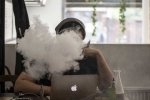 e cigarettes, refills, flavoured e cigarette possibly more toxic than regular cigar study, Lung function