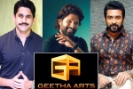 Allu Arjun, Geetha Arts news, geetha arts to announce three pan indian films, Aari