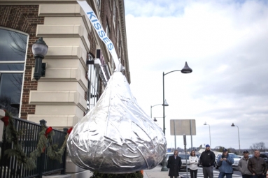 Hershey Kiss ready for New Year