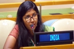 UN General Assembly India news, UN General Assembly latest, india blasts pakistan at un general assembly, Palestine