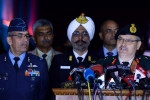 navy, Air Vice Marshal Ravi Kapoor, indian army navy air force joint press briefing, Cdr