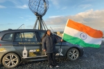 Indian woman, arctic, indian woman sets world record in arctic expedition, Bharulata patel kamble