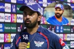 KL Rahul records, KL Rahul breaking news, kl rahul s interesting remark on rohit sharma, Indian cricketers