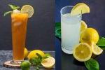 Orange Juice vs Lemon Juice which is better, Orange Juice vs Lemon Juice benefits, orange juice vs lemon juice for energy booster, Calories