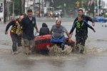 Lackawanna, Lackawanna, pennsylvania floods lehigh river rafters found safe several counties declare emergency, Northampton