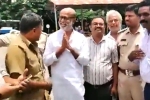 Rajinikanth with BMTC bus staff, Rajinikanth conductor, rajinikanth visits jayanagar bmtc, Karnataka