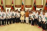 Brazil Olympics Indian athletes, Brazil Olympics Indian athletes, modi meets rio olympics bound athletes, Indian olympic association