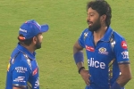Rohit Sharma Vs Hardik Pandya news, Rohit Sharma Vs Hardik Pandya videos, rohit sharma and hardik pandya into an argument after mi vs gt match, Rashid khan