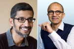 Satya Nadella, best ceos, satya nadella tops list of best ceos sundar pichai comes third, Microsoft employees Satya Nadella, best ceos, satya nadella tops list of best ceos sundar pichai comes third, Microsoft employees