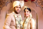 Sharwanand and Rakshitha marriage, Sharwanand, sharwanand gets married to rakshitha, Newlyweds