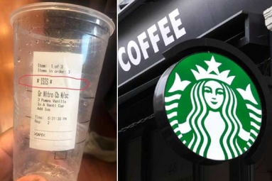 Starbucks Print ‘ISIS’ on Glasses of Muslim Men in Philadelphia