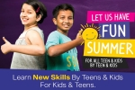 GAUTHAM, SIDHARTH UPPULURI, this summer enroll your kids in the summer fun activities organised by the youth empowerment foundation, Life style