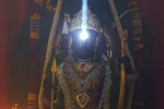 Surya Tilak Ram Lalla idol, Ayodhya, surya tilak illuminates ram lalla idol in ayodhya, Lord ram