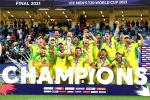 T20 World Cup 2021 Final highlights, T20 World Cup 2021 Final highlights, t20 world cup 2021 final australia beat new zealand, David warner