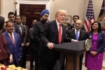Indian Americans, Trump, trump praises india americans for playing incredible role in his admin, Diwali celebrations