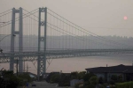 wildfire smoke, wildfire smoke, hard to see hard to breathe u s west struggles with smoke, Bay area