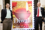 UN Diwali stamp, USPS, 23 countries celebrate release of diwali stamp in us, Usps
