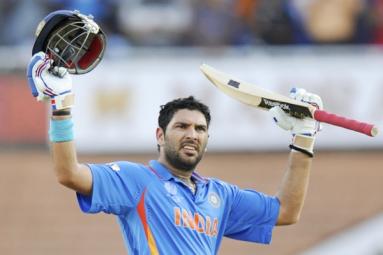 "You pray, I will hit six sixes again" - Yuvraj Singh
