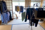 Drying clothes indoors impact, Drying clothes indoors disadvantages, drying clothes indoors could lead to mould and respiratory issues, Wet