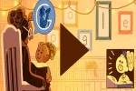 Google doodle, Hotbuzz, google s doodle celebrates women s day, Slideshow