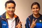 Heena Sindhu wins double team event at ISSF World Cup, Jitu Rai, jitu rai heena sindhu wins issf world cup the mixed team event, International olympic committee
