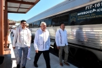 Gulf coast to the Pacific Ocean, Mexico new train line, mexico launches historic train line, Lopez