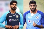 Mohammed Siraj, Mohammed Siraj latest, mohammed siraj replaces injured jasprit bumrah, T20 world cup 2022