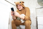 Phone Usage on Toilet diseases, Phone Usage on Toilet problems, using your phone on the toilet will invite a painful disease, Vijay
