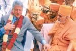 Secretary Hillary Clinton, Former U.S. President Bill Clinton, secretary hillary clinton and former u s president bill clinton pays rich tribute to hh pramukh swami maharaj of baps swaminarayan sanstha, His holiness pramukh swami maharaj Secretary Hillary Clinton, Former U.S. President Bill Clinton, secretary hillary clinton and former u s president bill clinton pays rich tribute to hh pramukh swami maharaj of baps swaminarayan sanstha, His holiness pramukh swami maharaj