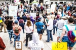USA Protests against Trump latest, Protests against Donald Trump in USA, thousands of protesters take to streets in usa against trump s policies, Nia