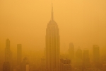 New York smoke, New York smoke levels, smog choking new york, Wildfire smoke New York smoke, New York smoke levels, smog choking new york, Wildfire smoke