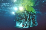 Titanic tourist submarine clue, Titanic tourist submarine news, a submersible robot in search of titanic tourist submarine, Wme