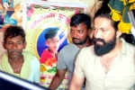 Yash birthday, Yash fans, yash meets the families of his deceased fans, Yash fans