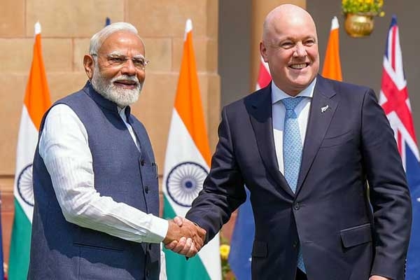 Narendra Modi Lauds India-New Zealand FTA Narendra Modi Lauds India-New Zealand FTA